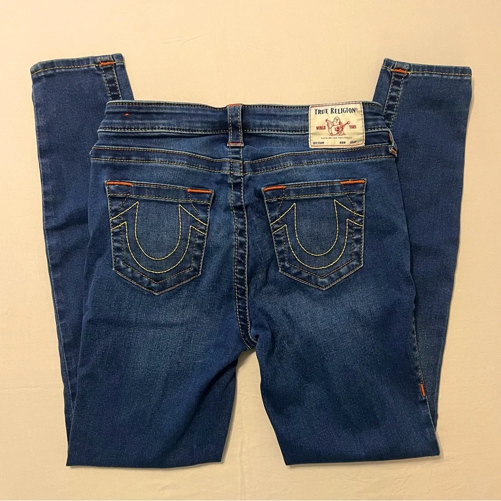 🥳HOST PICK 🥳True religion Halle mid rise Super Skinny - Picture 3 of 9